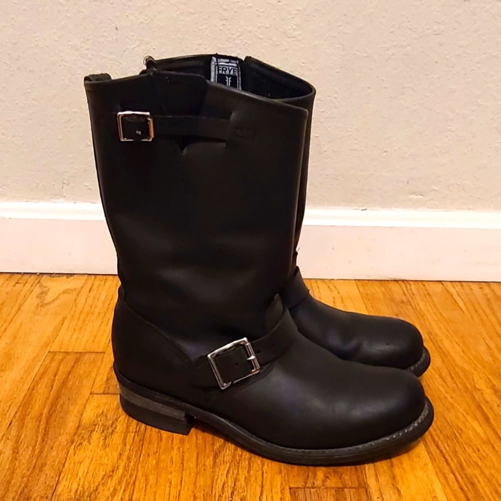 Frye 12R Engineer Boots